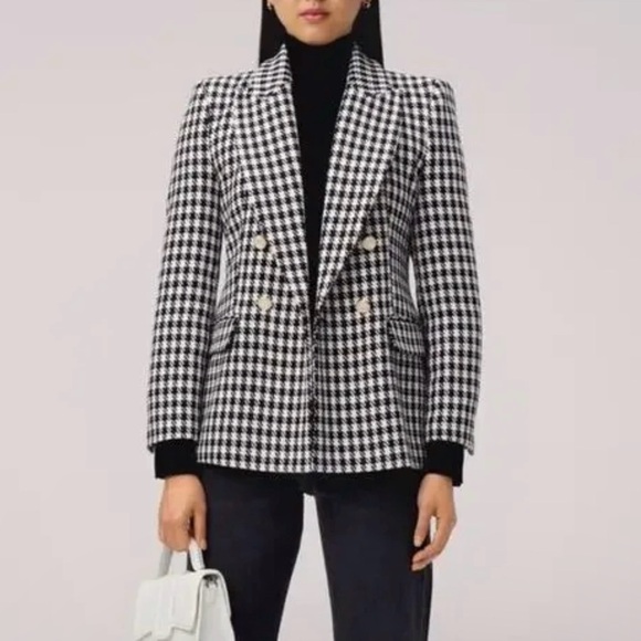Zara Jackets & Blazers - Zara Houndstooth Blazer (S)
